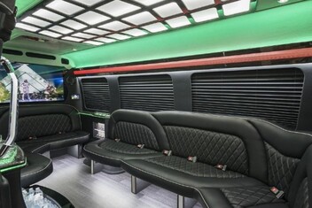 Escondido Sprinter Party Bus Interior