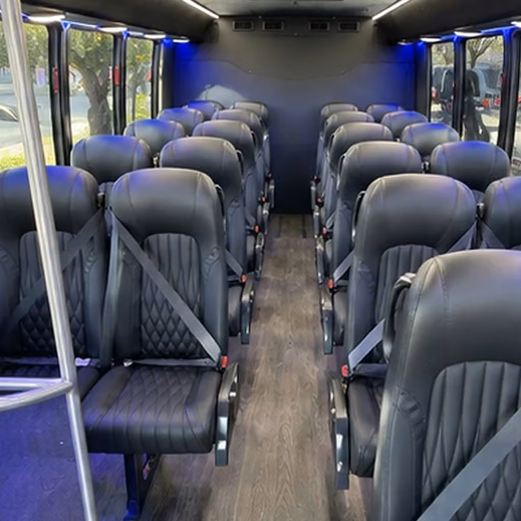 escondido 25 passenger minibus rental