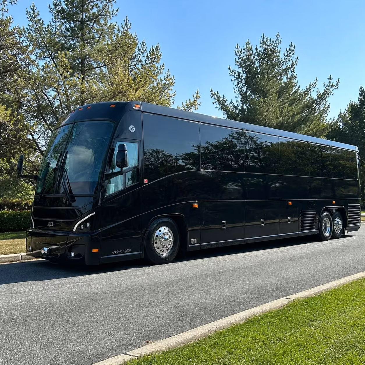 escondido 56 passenger charter bus rental