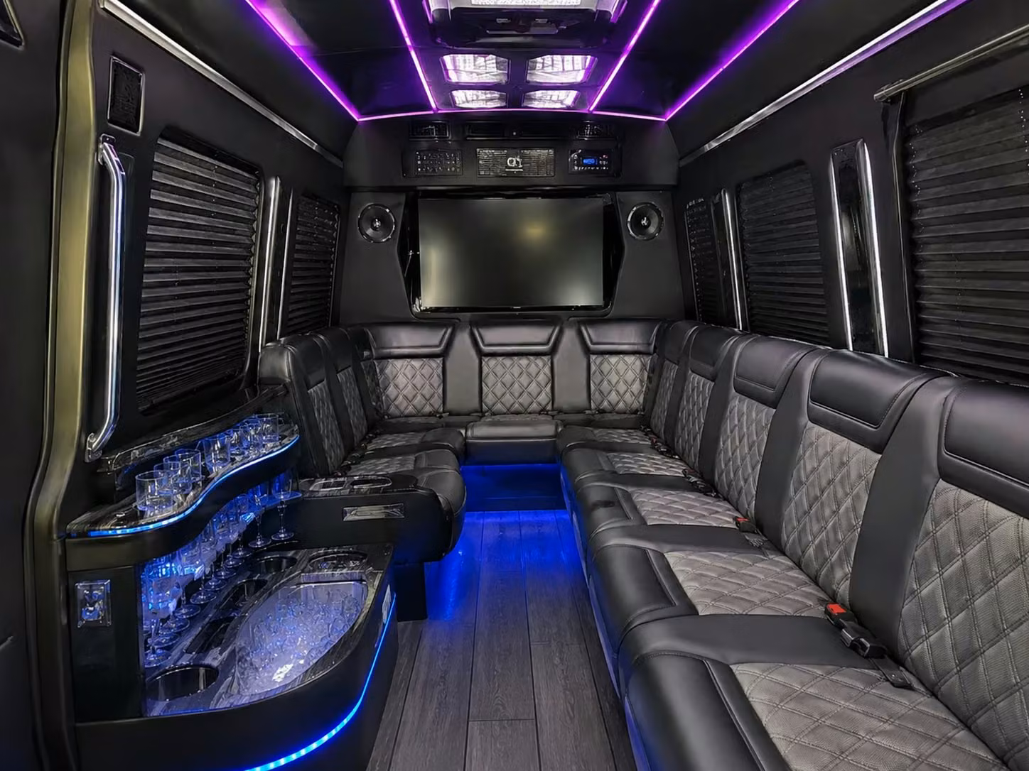 sprinter limousine inside