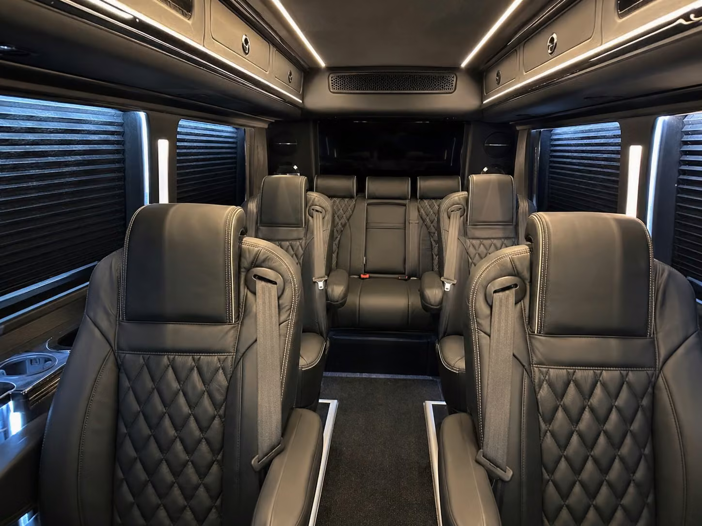 sprinter van with driver interior