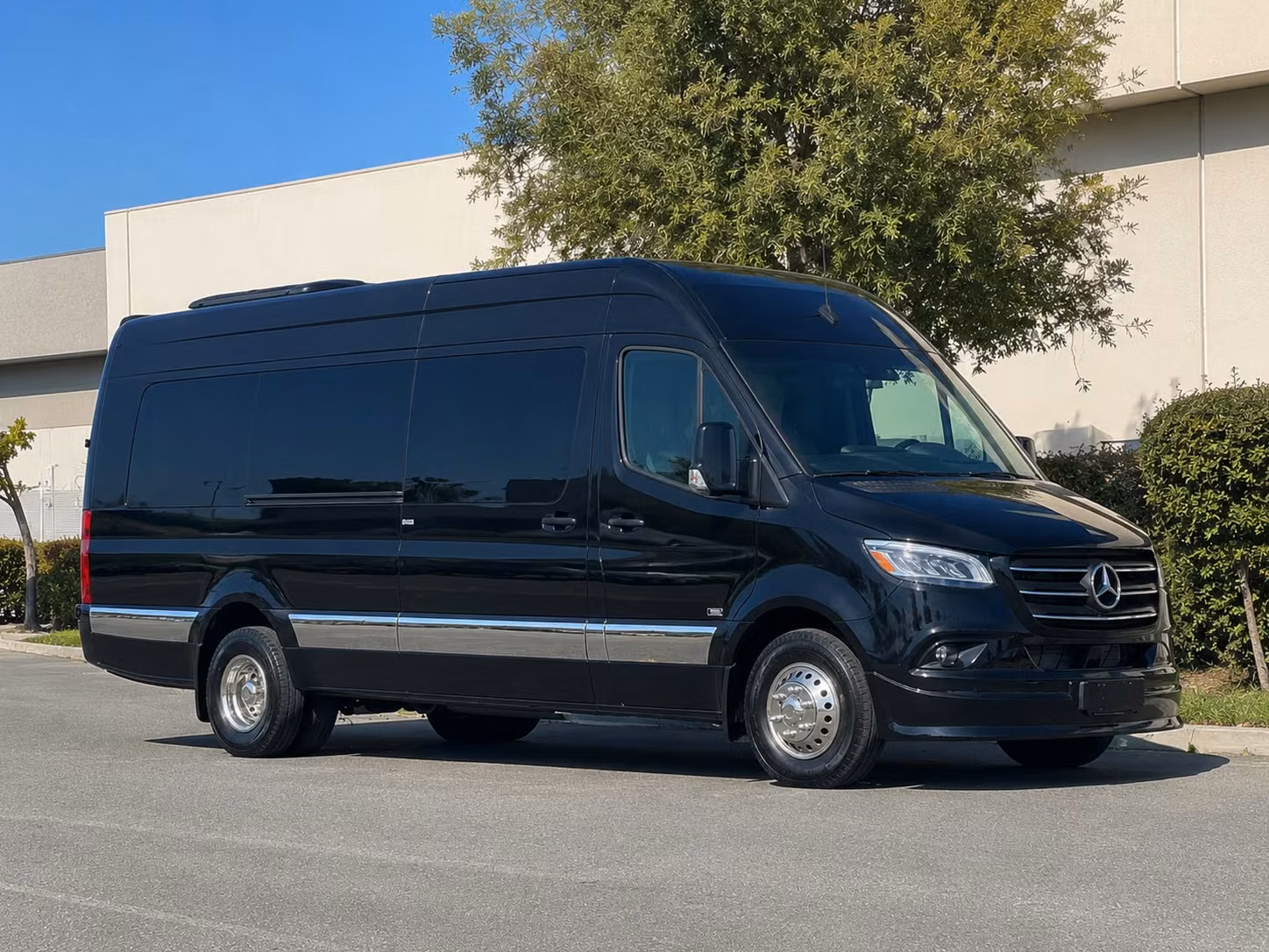 sprinter van with driver